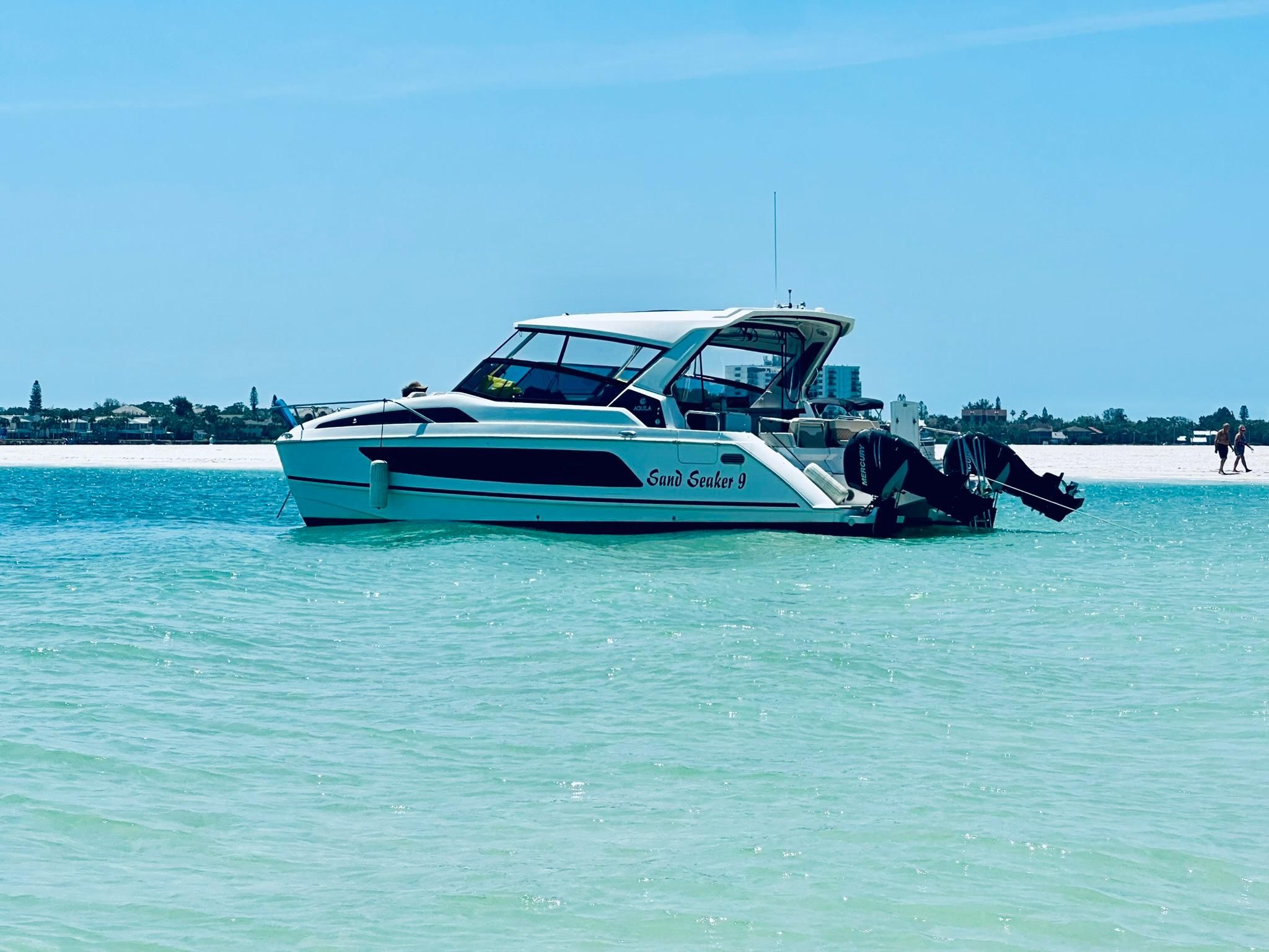Sarasota: Private Bootstour zur Jewfish-Key-Sandbank mit Mittagessen