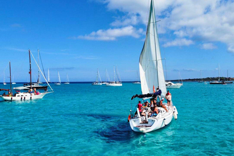 From Stintino: Asinara Sailboat Tour with Lunch Sailboat Tour and Lunch with 11 Seats