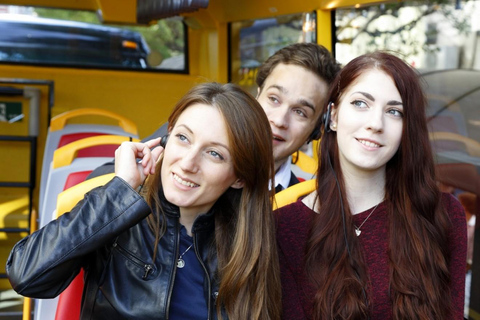 Tokyo: 60min Panoramic Open Top Bus Tour with Audio Guide