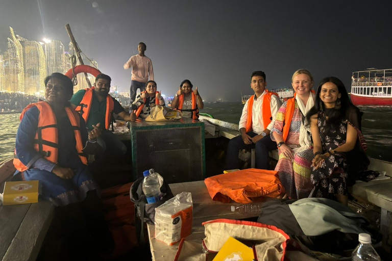 Varanasi: Dev Diwali Boat Ride with Food and Guide Dev Diwali Boat Ride with Food & Guide Shared with 40 People