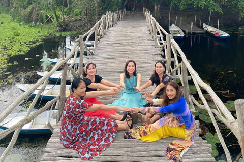 Authentieke Mekong Delta My Tho fietsavonturentourLunch is inbegrepen