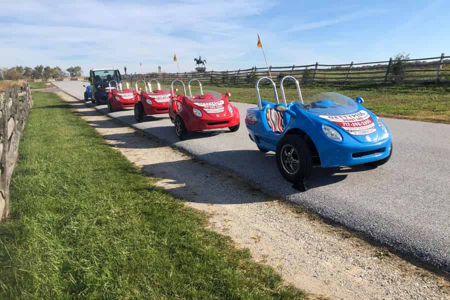 Schlachtfeld von Gettysburg: Geführte Scoot Coupé Tour. Foto: GetYourGuide