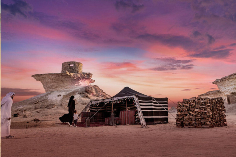 Geführte Tour durch das Ras Abrouq Desert &amp; Beach Resort mit ErfrischungenRas Abrouq: Wüsten- und Strandresort mit Führung und Erfrischungen