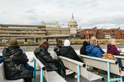 London: Tootbus Hop-On/Hop-Off-Bustour mit Bootsfahrt48-h-Ticket