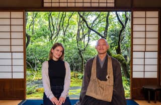 Kyoto: Zen-Meditation in einem privaten Tempel mit einem Mönch