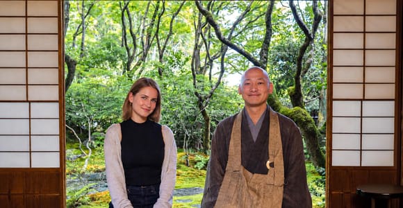 Kyoto: Zen Meditation at a Private Temple with a Monk