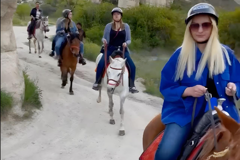 Cappadocia Horseback Ride & Turkish Hammam Relaxation Combo 2 Hours Daytime Horse Riding & Pir-u Pak Hamam Package