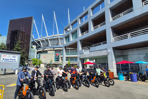 Vancouver Seawall: 3 Hour EBike Rental From Premium Location