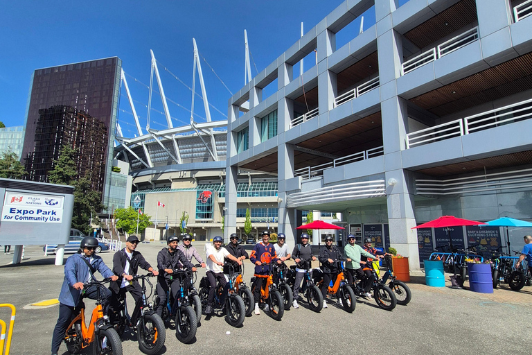 Vancouver Seawall: 3 Hour EBike Rental From Premium Location
