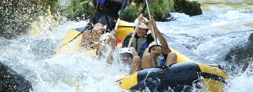 Split/Omiš : rafting, saut de falaise et visite de grottes