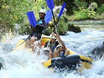 Split/Omiš/Makarska: Rafting, Cliff Jumping, and Cave Tour