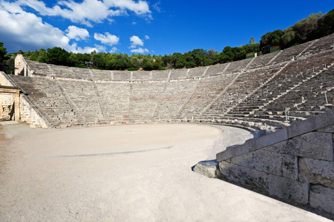 Depuis Athènes : Excursion d'une journée à Mycènes, Nauplie et Épidaure