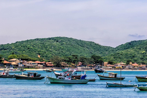 Au départ de Rio : excursion d&#039;une journée sur les plages de Buzios avec tour en bateau et déjeuner