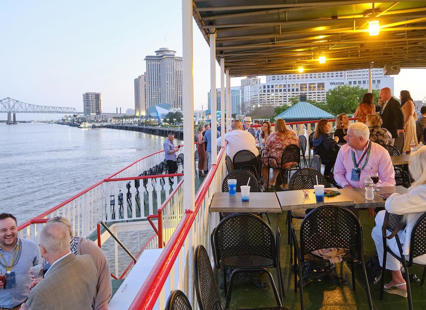 New Orleans: Aftensejlads med jazz + valgfri middag