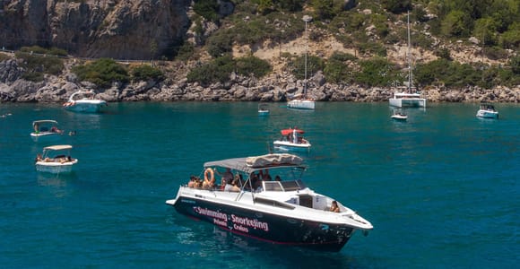 Rhodes: Sunset Cruise with Swimming and Free Drinks