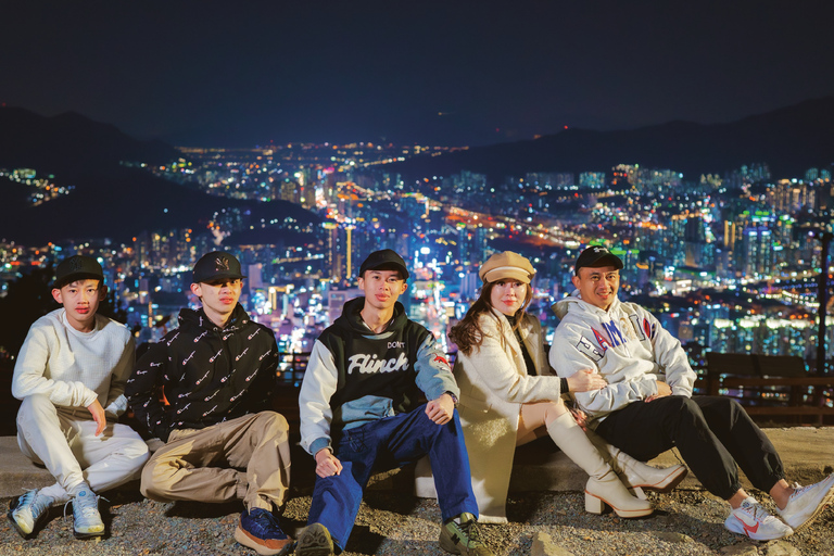 Busan: Visita nocturna con el mercado de Jagalchi y el Skywalk