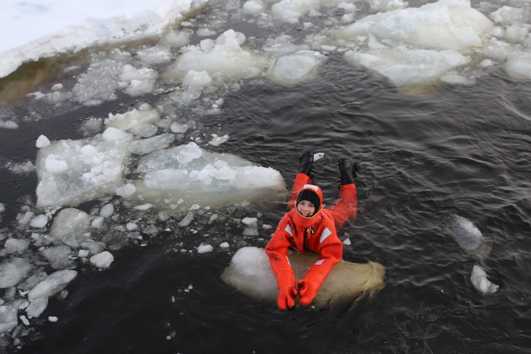 From Kemi: Icebreaker Cruise 3 h, Ice Floating & Transfer From Kemi: Icebreaker Cruise with Lunch and Ice Floating