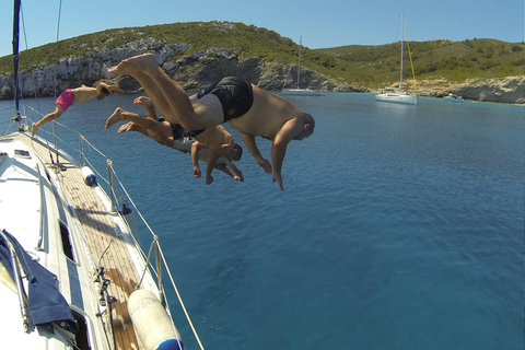 A partir de Can Pastilla : Excursion en bateau à voile avec repas et boissons