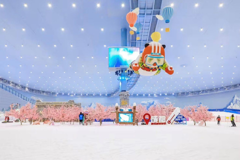 Sichuan: Chengdu Snow Paradise Entry Ticket 4‑Hour Intermediate & Advanced Slope Ski Ticket