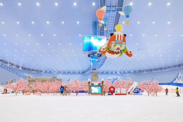 Sichuan: Chengdu Snow Paradise Entry Ticket 4‑Hour Intermediate & Advanced Slope Ski Ticket