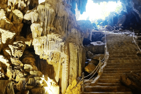 Phong Nha Cave & Paradise Cave: Guided Tour Boat & Explore Group Tour with Drop-Off in Hue