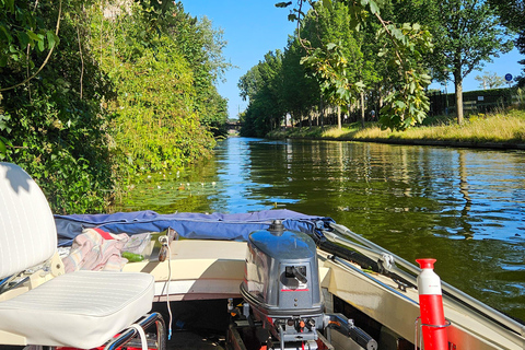 The Hague: Self-Drive Boat Rental up to 7 people, no licence