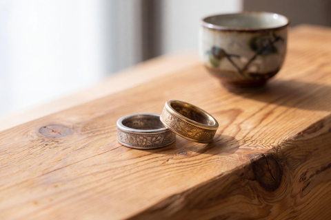 Osaka: Vintage Coin Ring Making Workshop in Namba