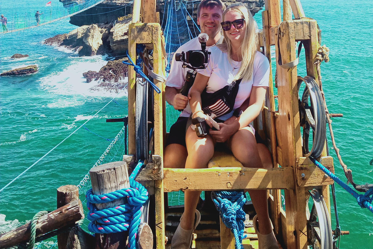 Yogyakarta: Palazzo Reale, spiaggia di Timang e tour al tramonto