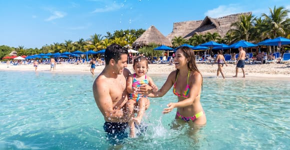 Kuzá Beach & Adventure Experience + Ferry to Cozumel