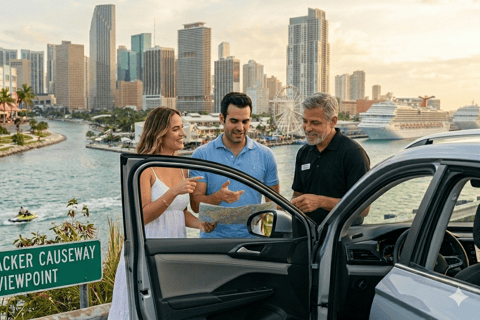 Miami: Full day Private City Tour with Port/Airport Drop off