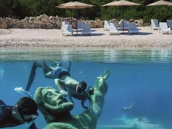 Trogir: Tour in barca al museo subacqueo Unique