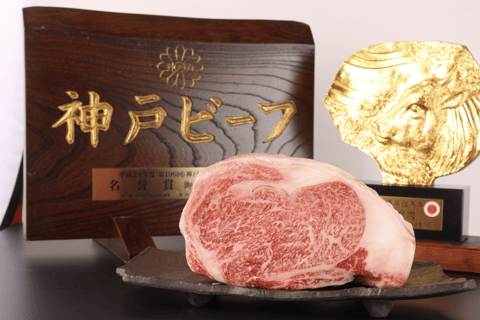 Kobe’s Top Restaurant Reservation for A5 Kobe Beef & Sushi Kobe Beef Special Meal Set (Sashimi & Sirloin Steak)