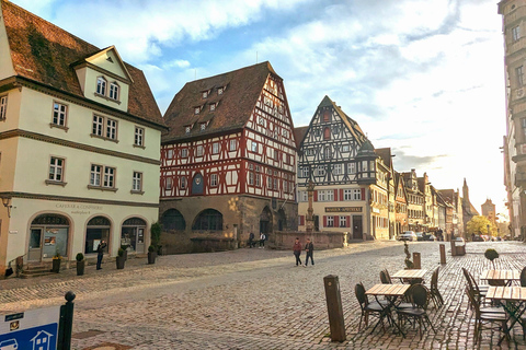 Rothenburg: Cidade Antiga Romântica Tour guiado por você mesmo