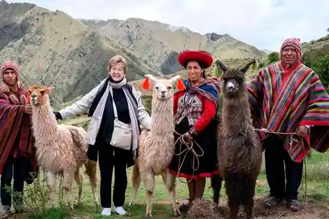 From Cusco: Llama and Alpaca Walk to Intipunku
