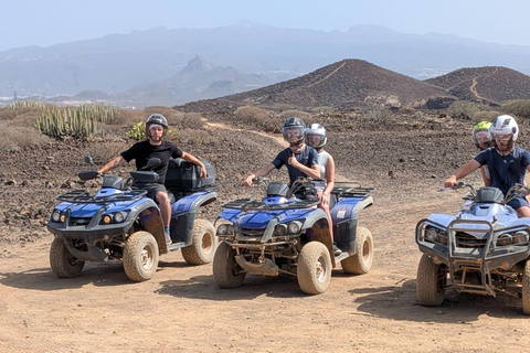 Tenerife: 100% Off-Road Quad Adventure with Pickups & Drinks Single Off-Road Quad Adventure with Pickup & Snacks