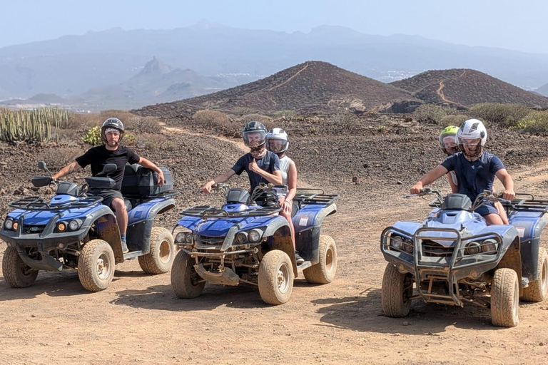 Tenerife: 100% Off-Road Quad Adventure with Pickups & Drinks Single Off-Road Quad Adventure with Pickup & Snacks