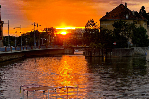 Crucero diurno en barco por el casco antiguo de Wroclaw