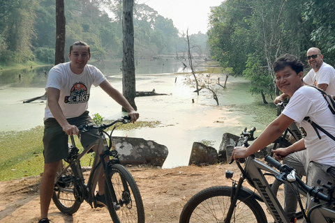 Siem Reap: Angkor Tempels Elektrische Fietstocht