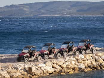 Omiš: 2-Person Buggy Tour with Lunch and Wine Tasting
