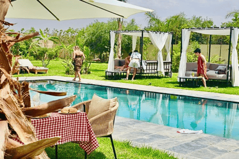 From Marrakesh: Pool Day Pass in Atlas Mountains with Lunch Refreshing Pool Escape: Enjoy Lunch and Easy Pickup