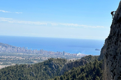 Benidorm: Via ferrata Ponoig, vicino a la Nucia