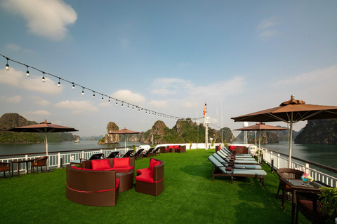 2/3-Day Halong & Lan Ha Bay Dora 5* Cruise balcony, bathtub 2D1N Cruise without transfer