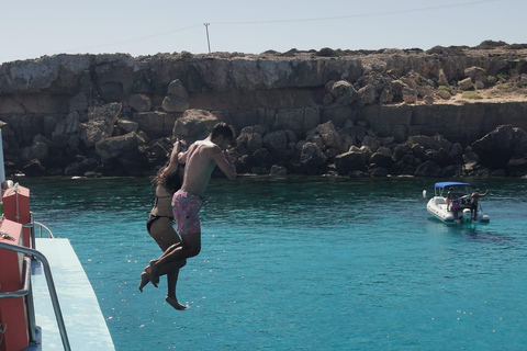 Ayia Napa: Blå lagunen och sköldpaddskryssning med valfri lunch