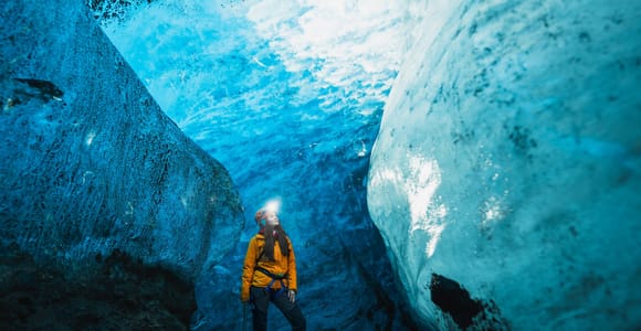 Skaftafell: Blue Ice Cave & Glacier Hike on Vatnajökull