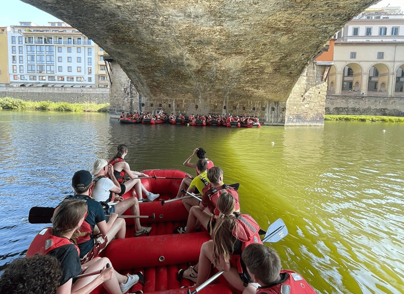 Firenze: Panoramisk raftingtur med Pontevecchio og byens seværdigheder