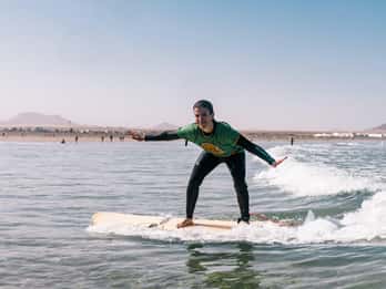 The Surftrip: A 2.5-hour morning surf session for beginners, intermediate surfers, and families.