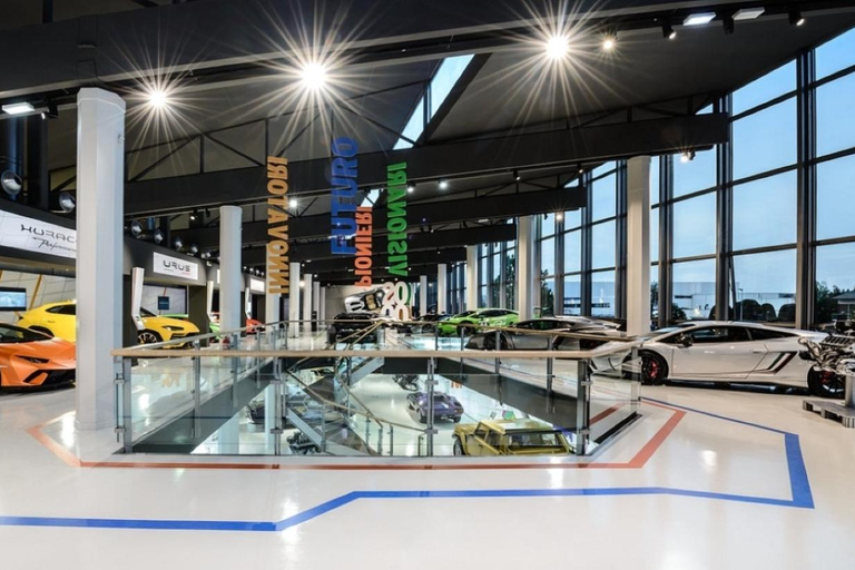 Bologne : billet d&#039;entrée au musée Lamborghini et visite de l&#039;usine