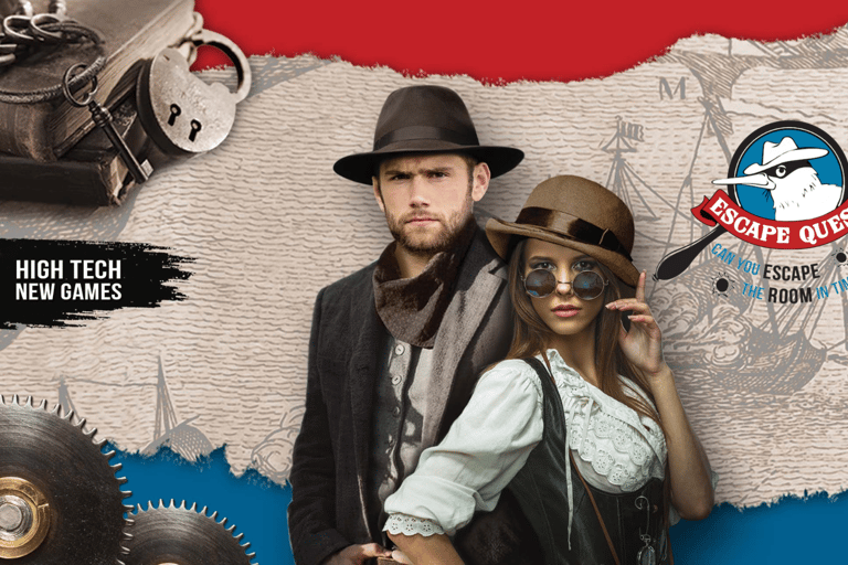 Escape Rooms Queenstown: Escape Quest Team of 6: Jackpot in the Miner's Cottage