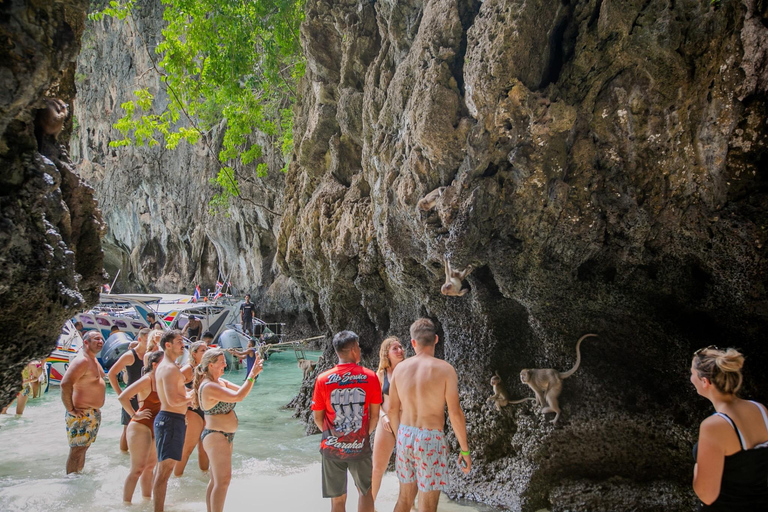 Depuis l&#039;île de Phi Phi : Excursion d&#039;une demi-journée en bateau rapide