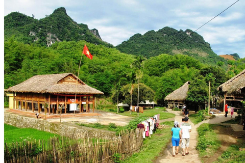 Incredible Mai Chau - Puluong - Ninh Binh: 3 Days, 2 NightsShare a dormitory in Pu Luong and a private room in Tam Coc